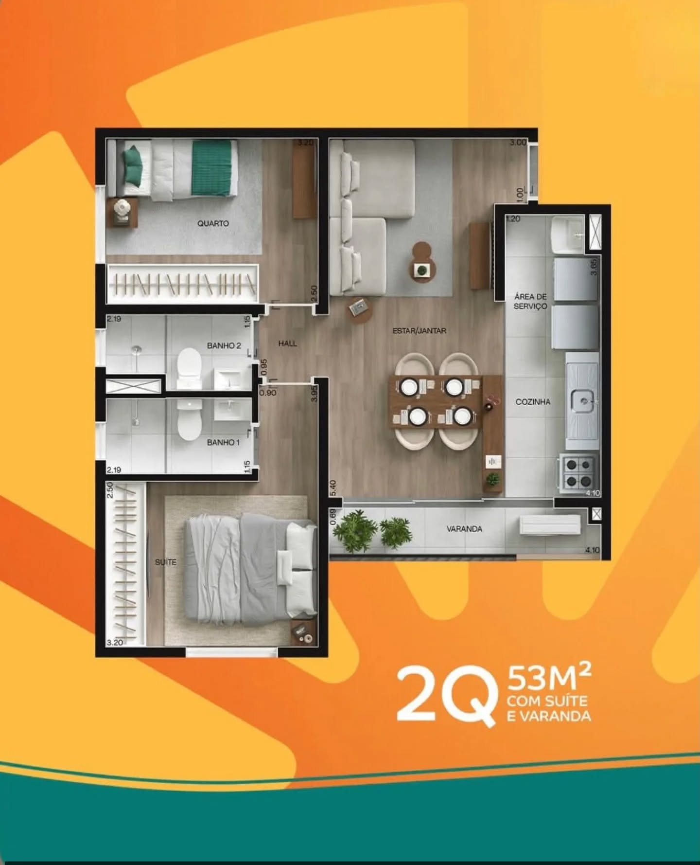 Apartamento, 2 quartos, 42 m² - Foto 12