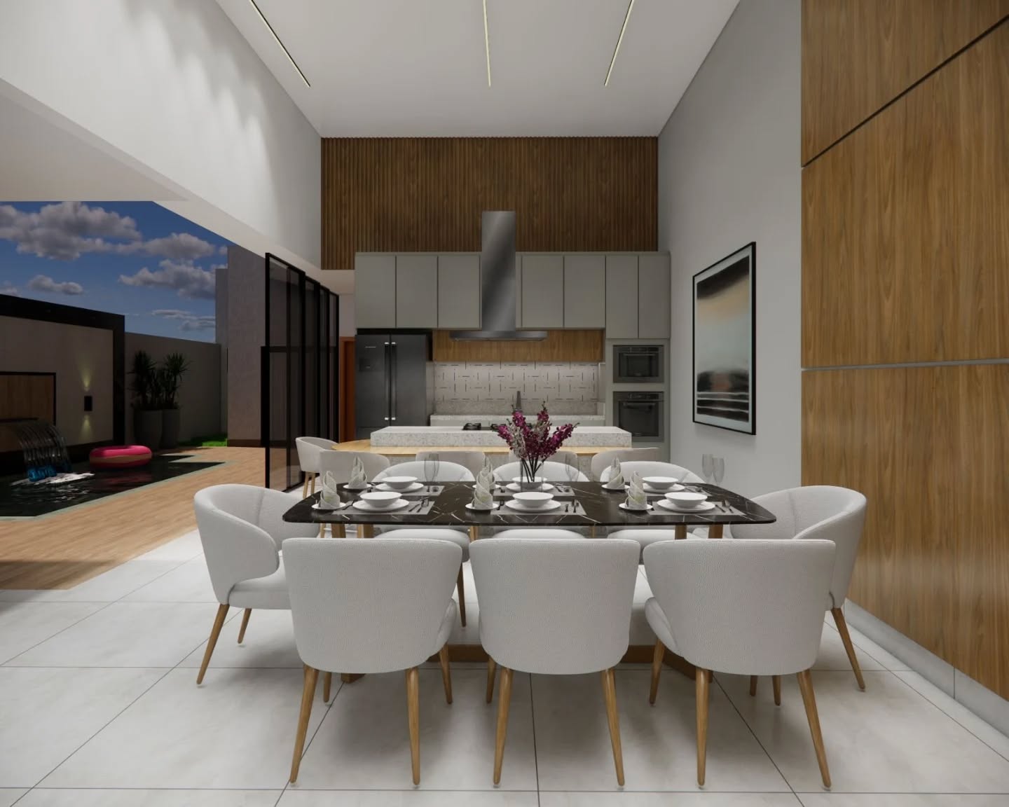 Casa, 3 quartos, 154 m² - Foto 2