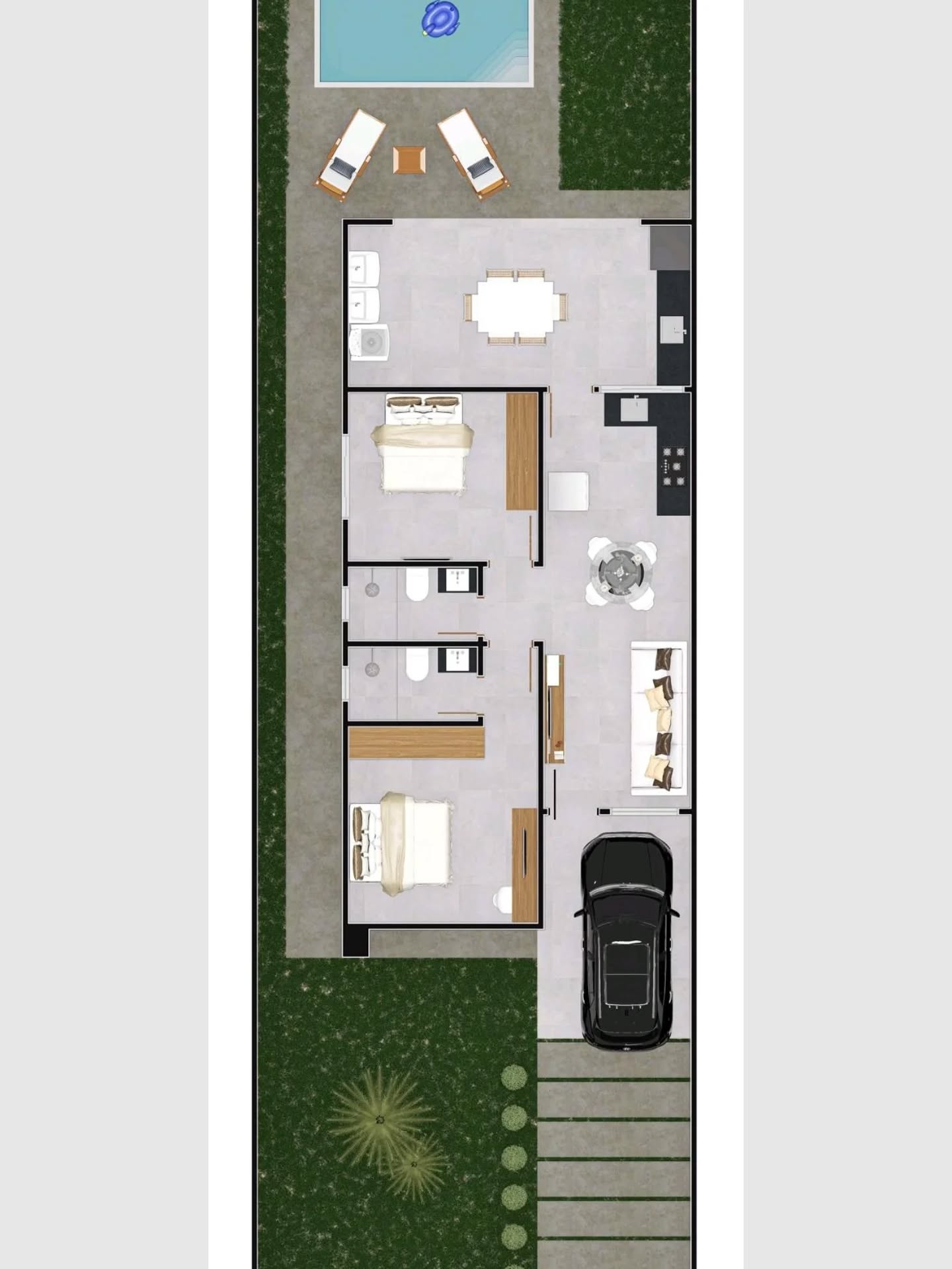 Casa, 2 quartos, 86 m² - Foto 3