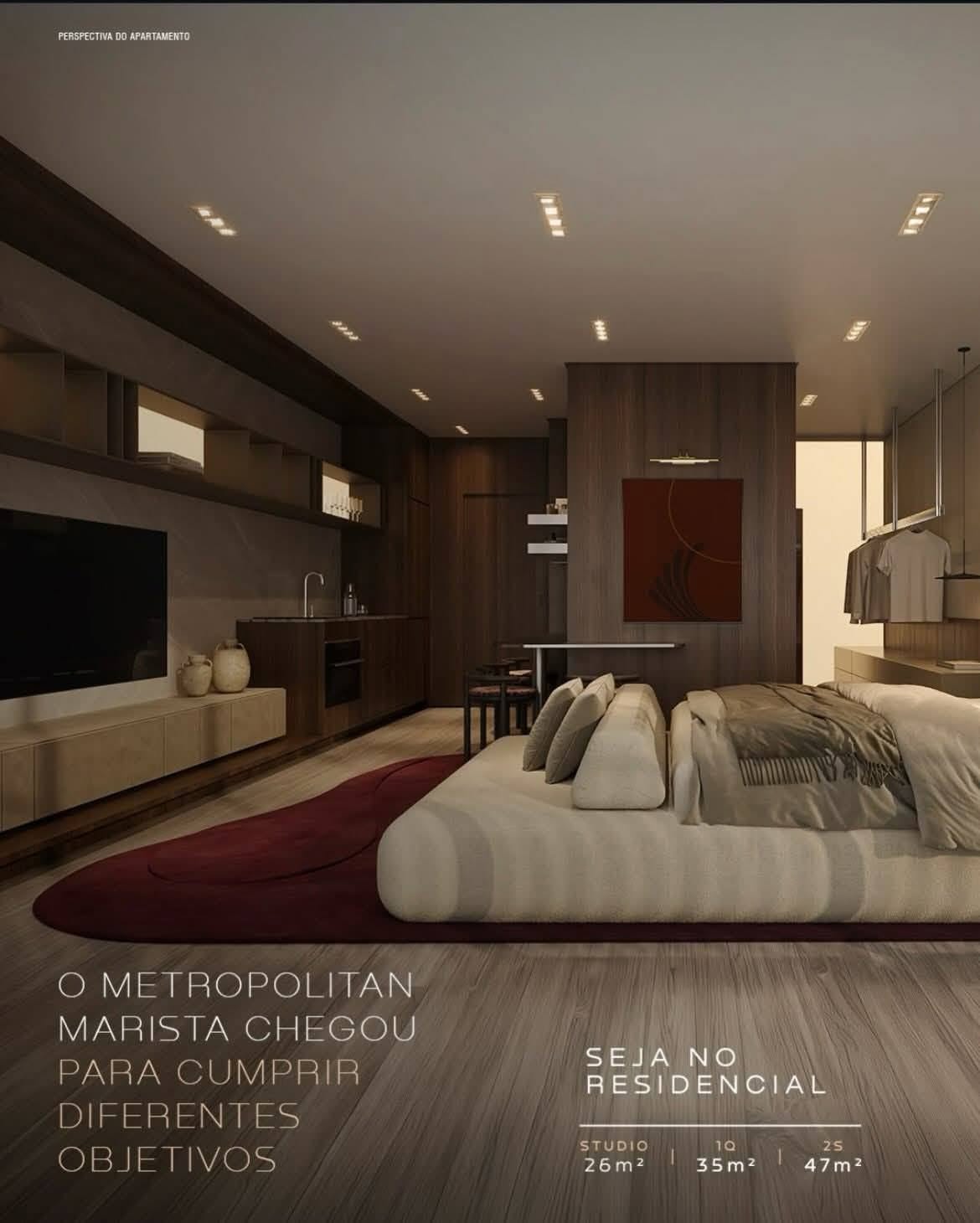 Apartamento, 1 quarto, 26 m² - Foto 2