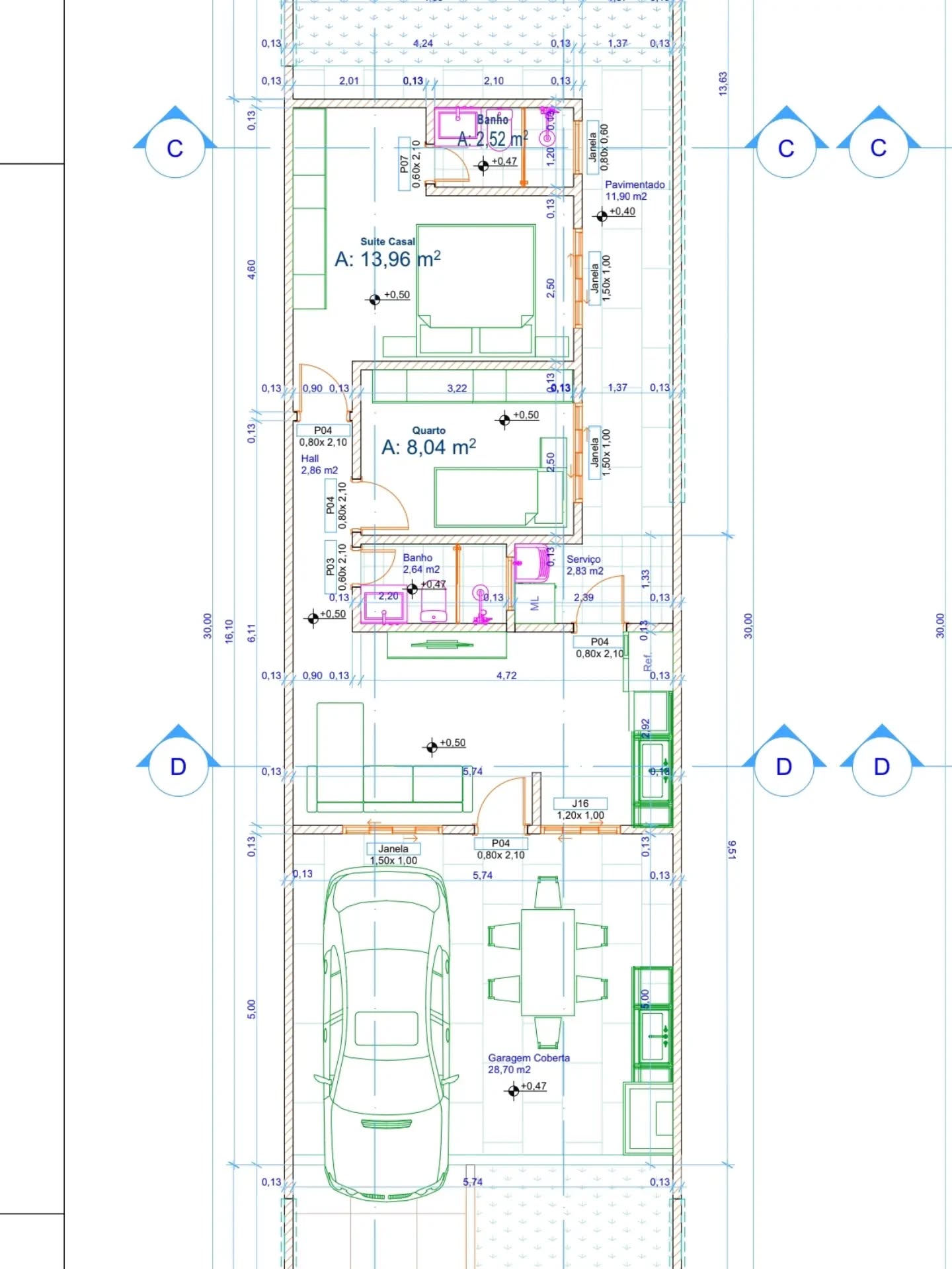 Casa, 2 quartos, 86 m² - Foto 11